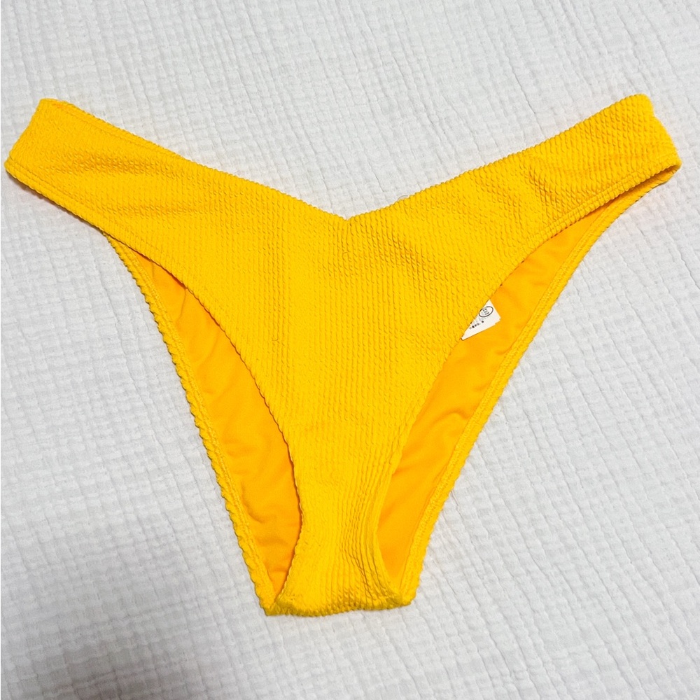 NWT Abercrombie High-Leg Cheeky Bikini Bottom| XL